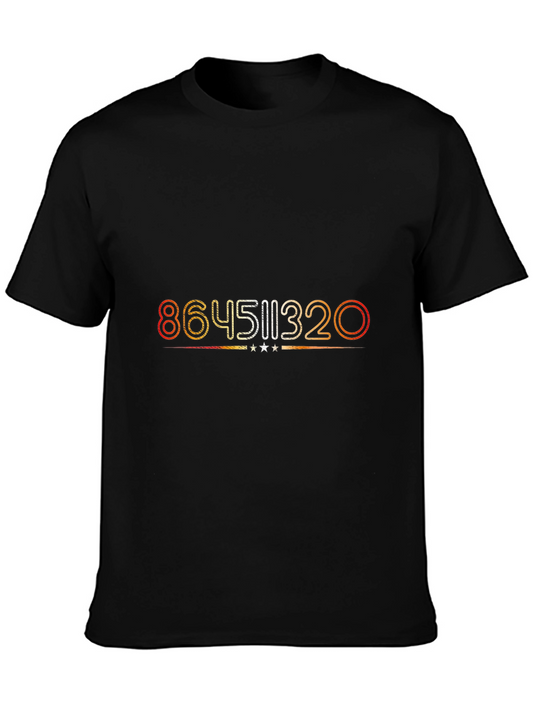 864511320 Graphic Tee - Unisex Black T-Shirt