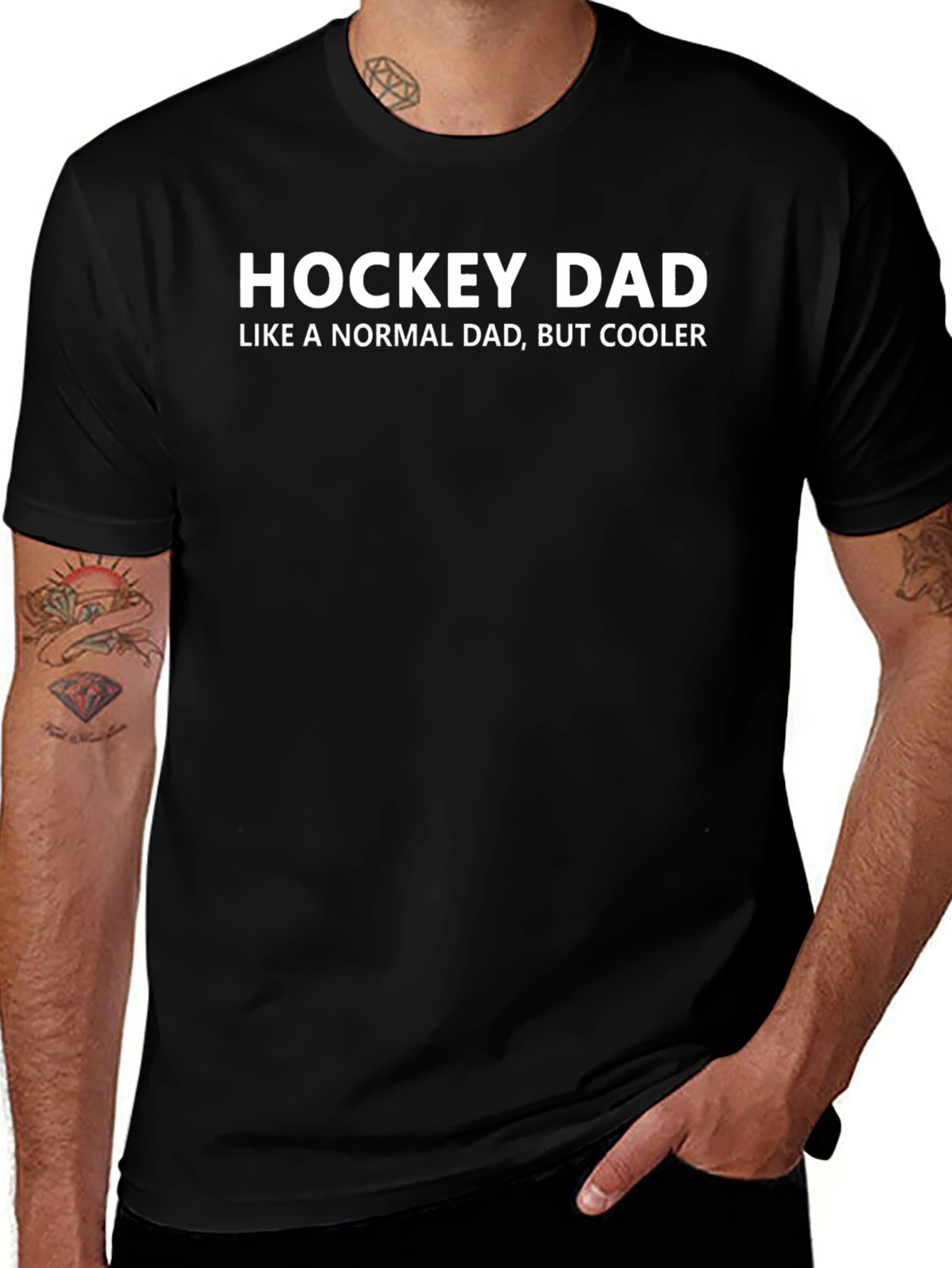 Hockey Dad Graphic T-Shirt