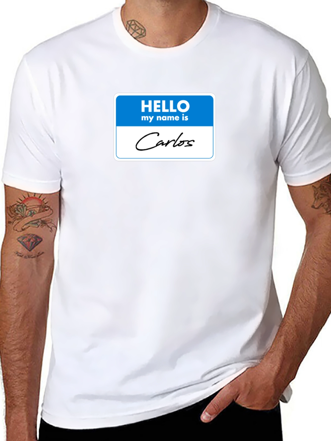 Hello My Name Is Carlos T-Shirt