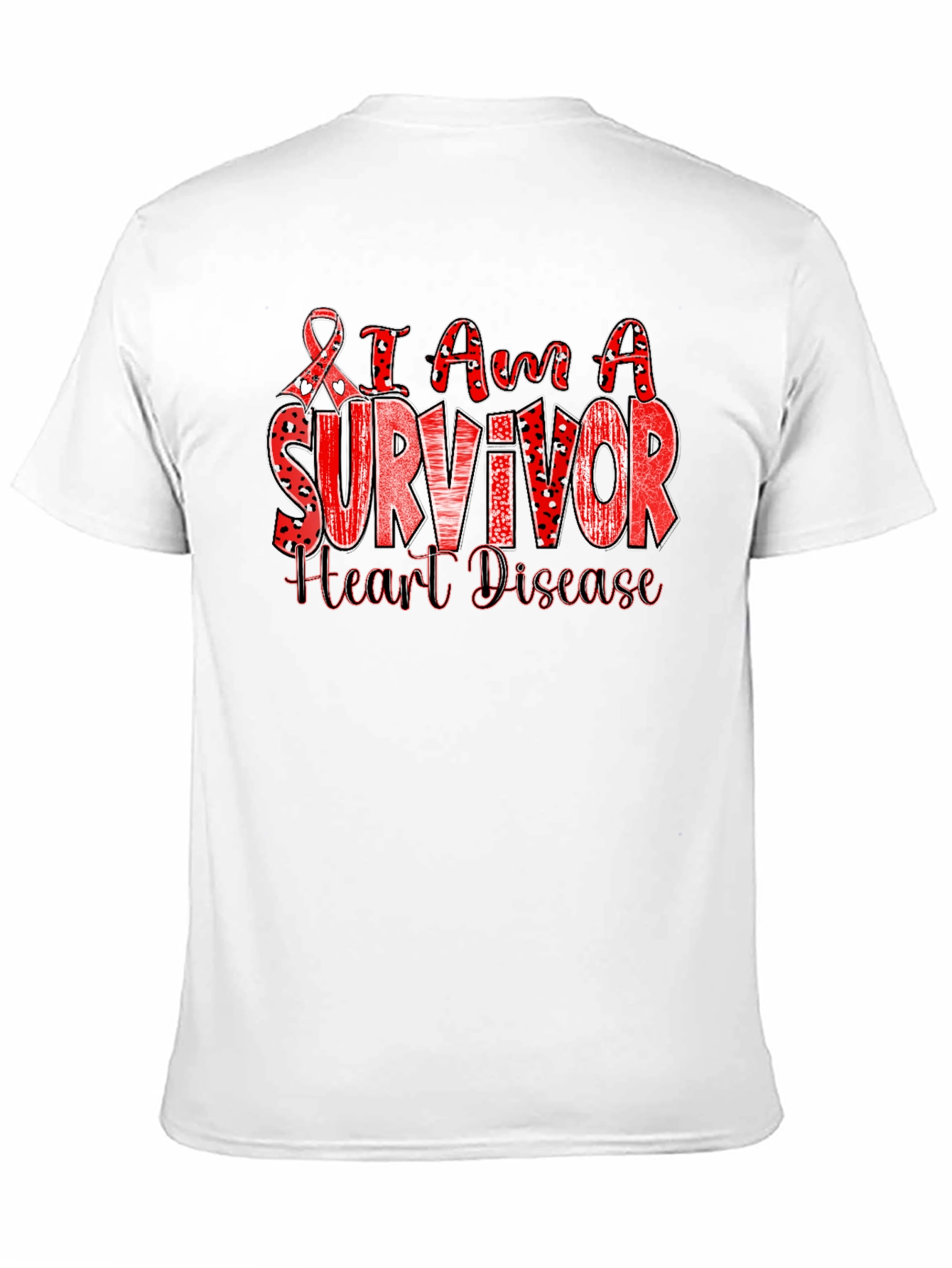 I Am A Survivor Heart Disease Awareness T-Shirt