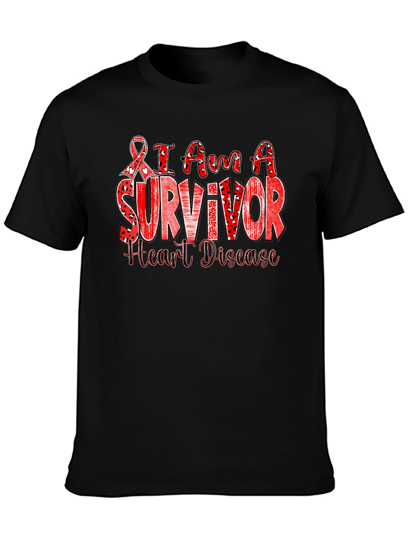 I Am A Survivor Heart Disease Awareness T-Shirt