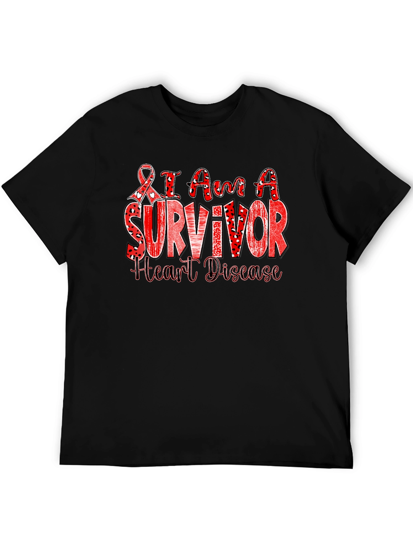 I Am A Survivor Heart Disease Awareness T-Shirt