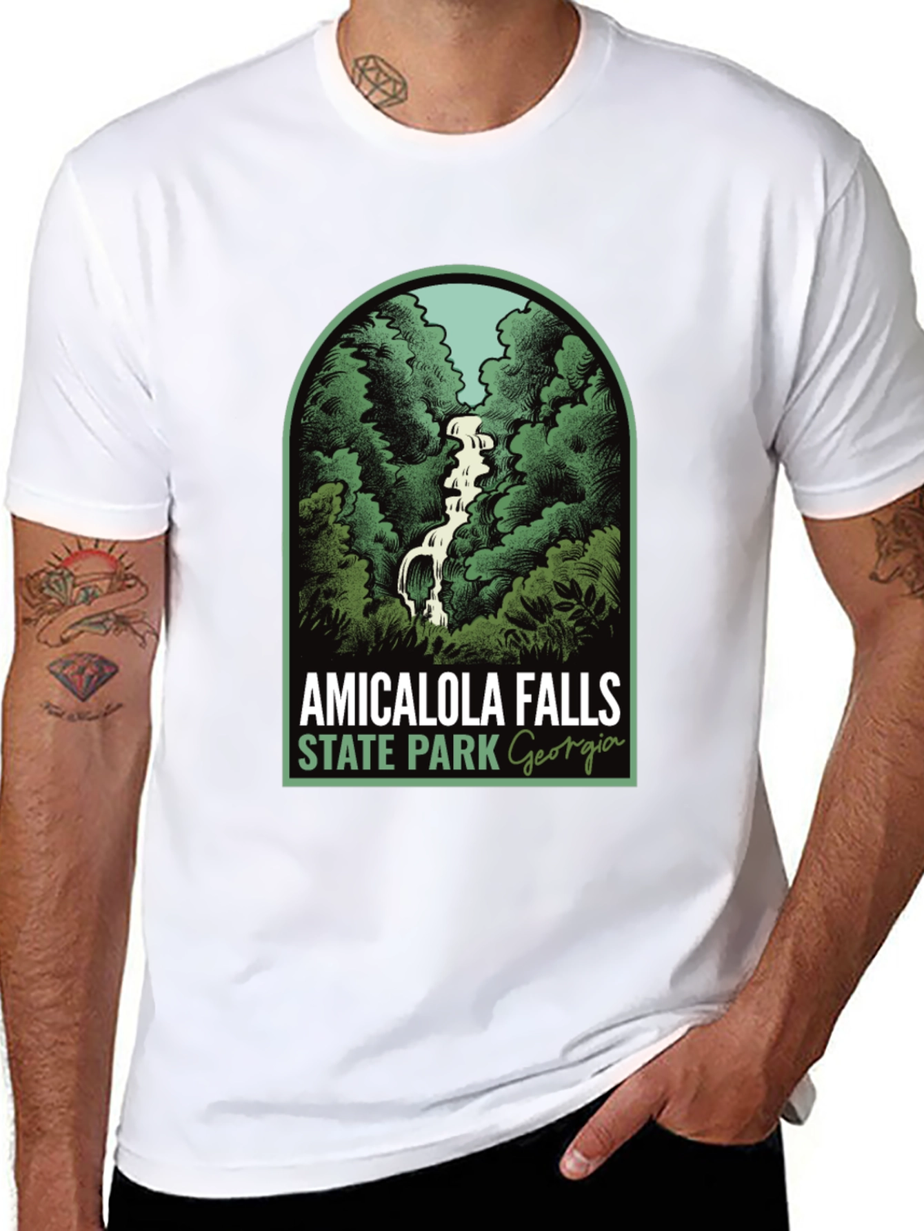 Amicalola Falls State Park Georgia T-Shirt