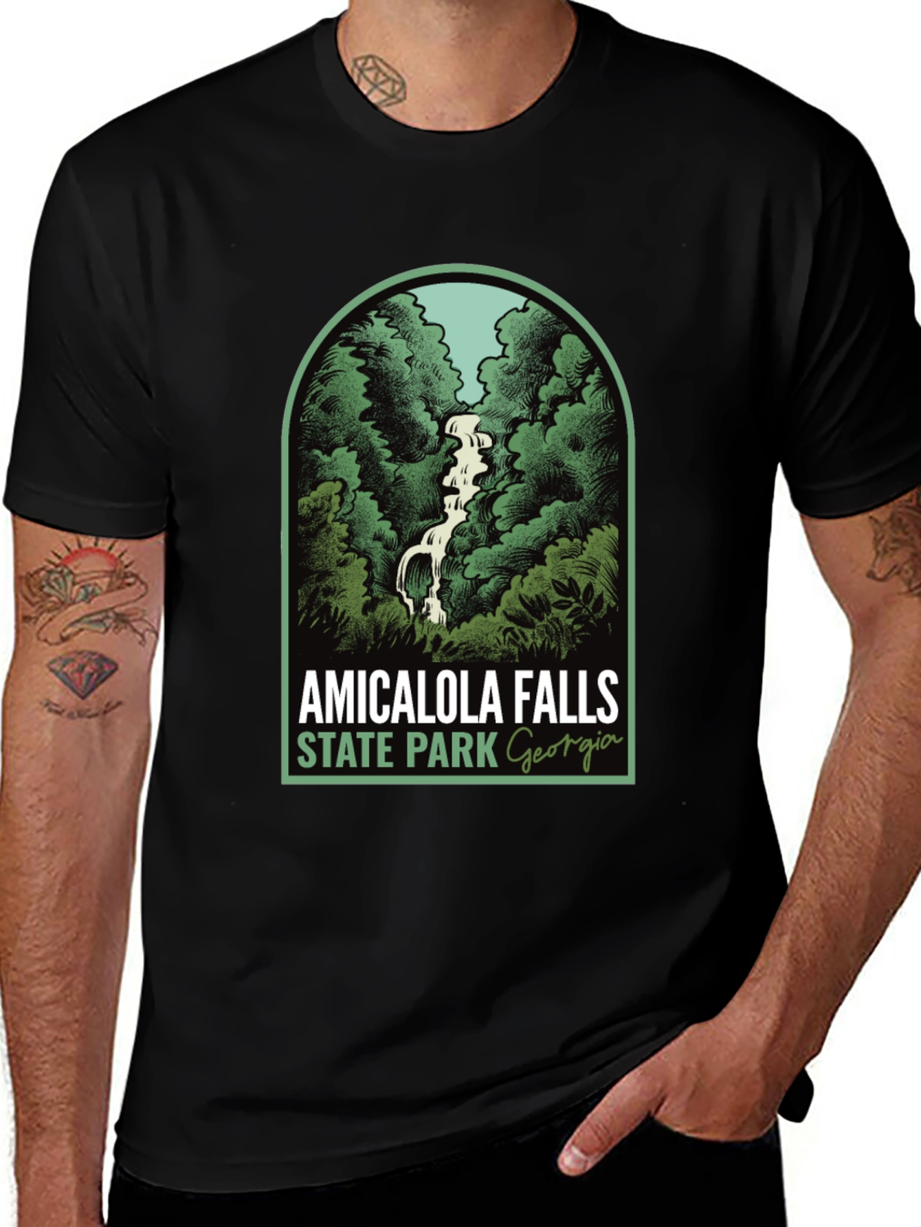 Amicalola Falls State Park Georgia T-Shirt