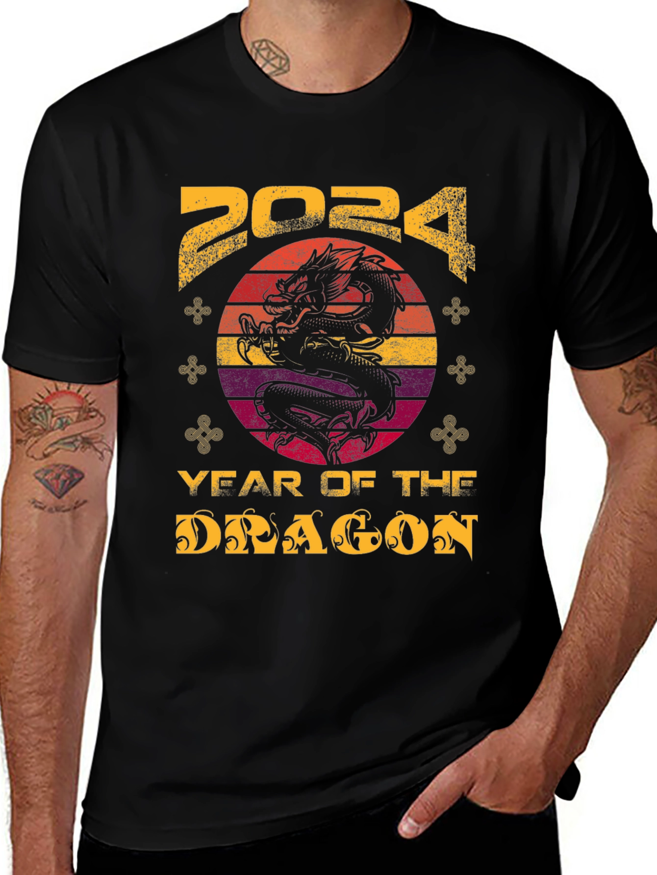 2024 Year of The Dragon Graphic Tee
