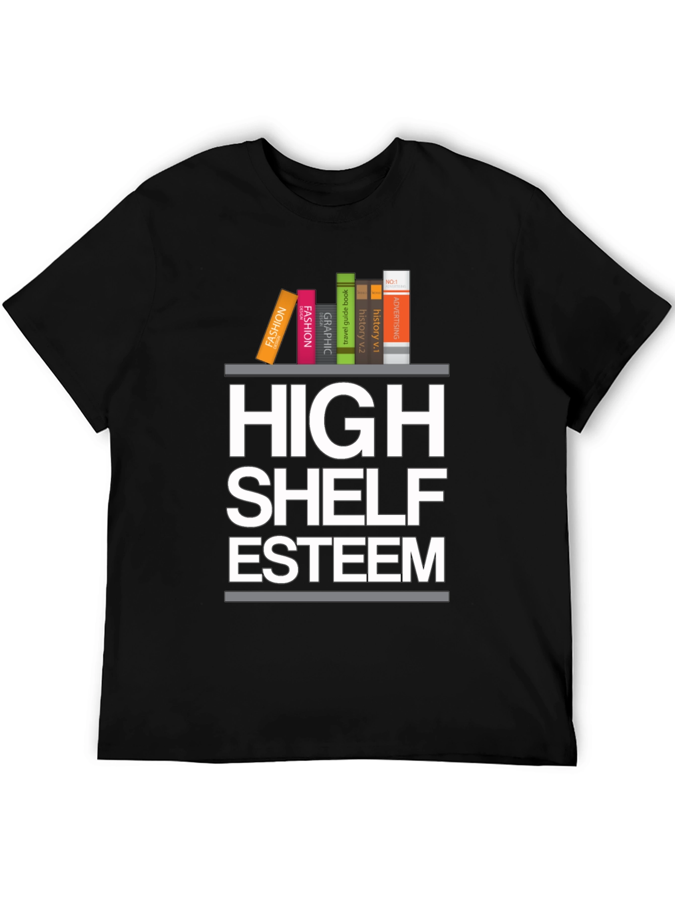 High Shelf Esteem Bookworm T-Shirt