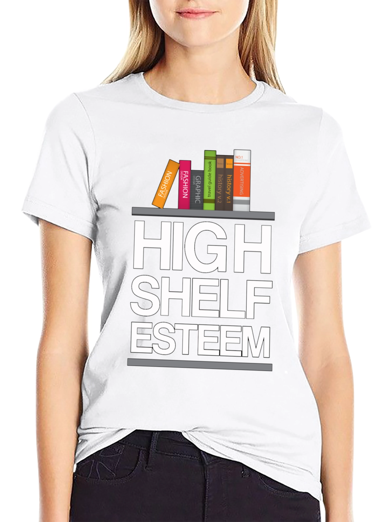 High Shelf Esteem Bookworm T-Shirt