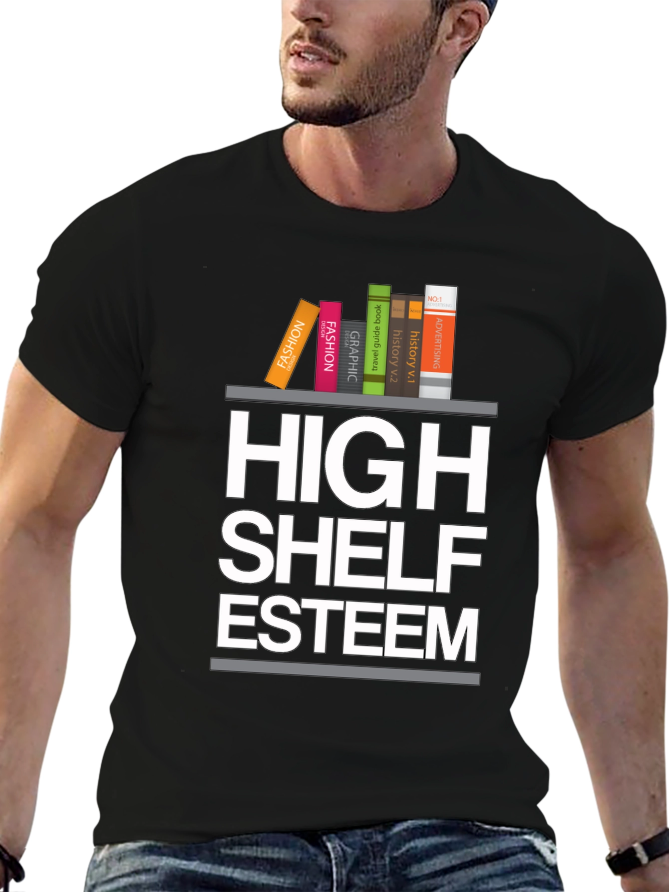 High Shelf Esteem Bookworm T-Shirt