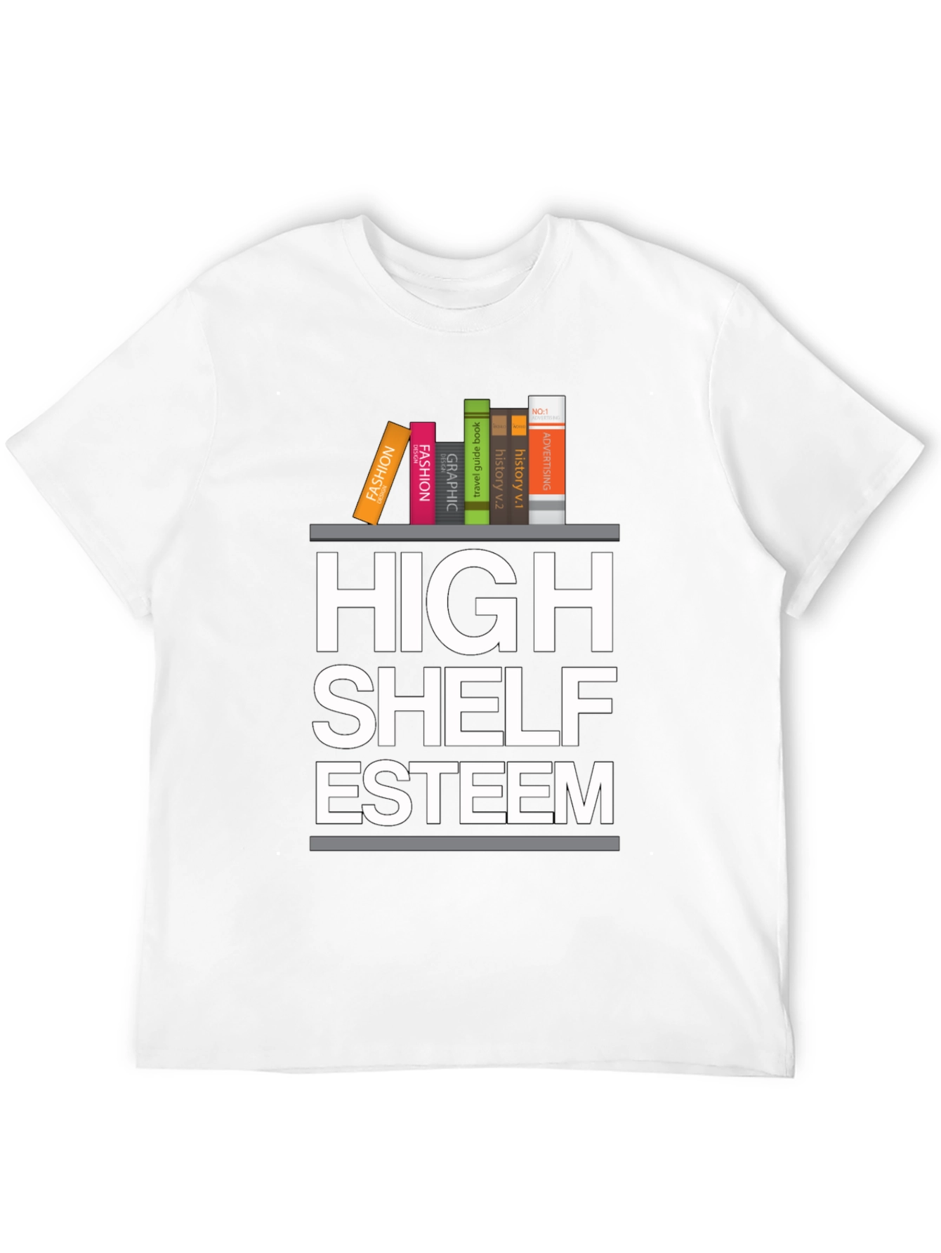 High Shelf Esteem Bookworm T-Shirt