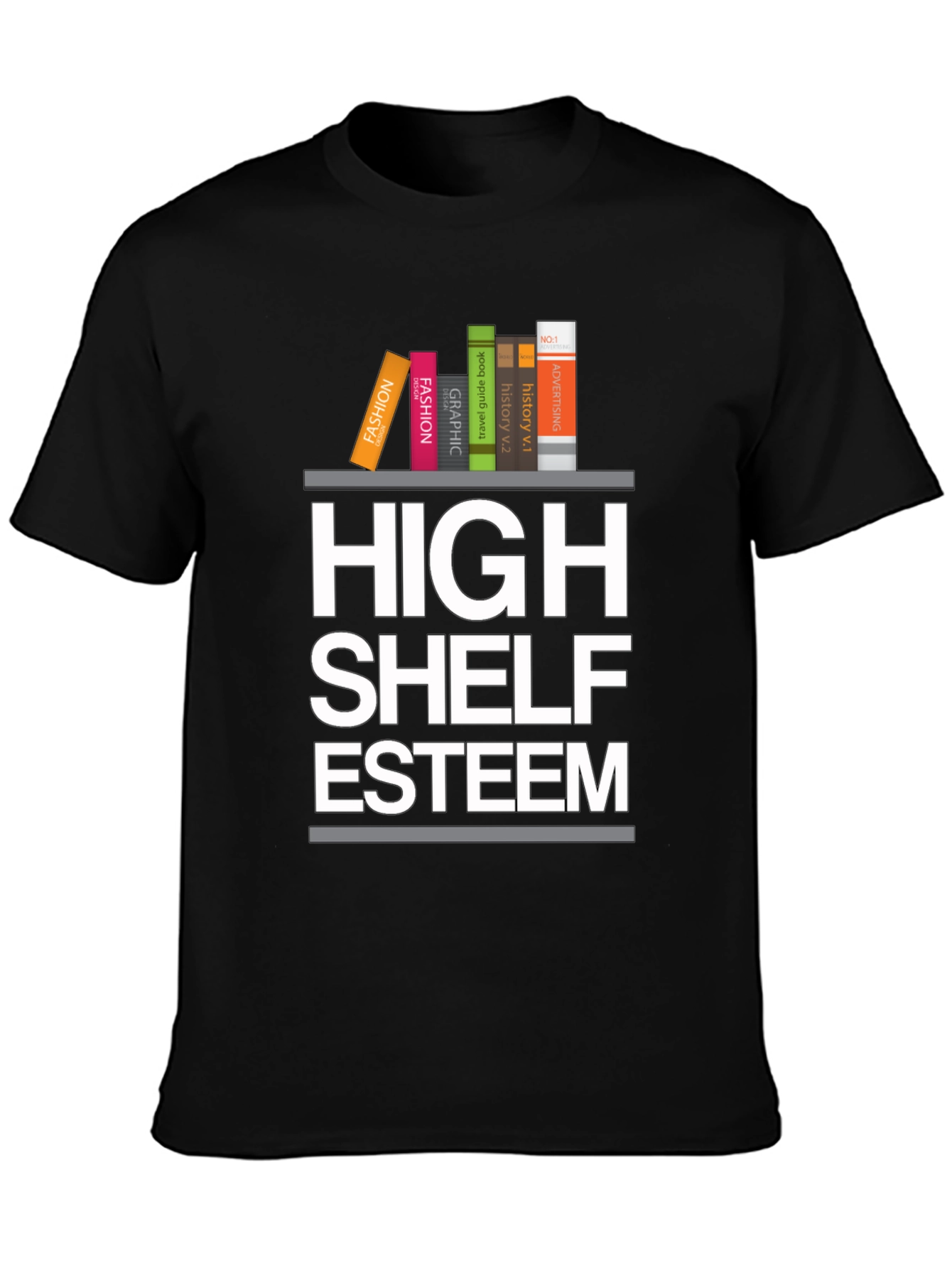 High Shelf Esteem Bookworm T-Shirt