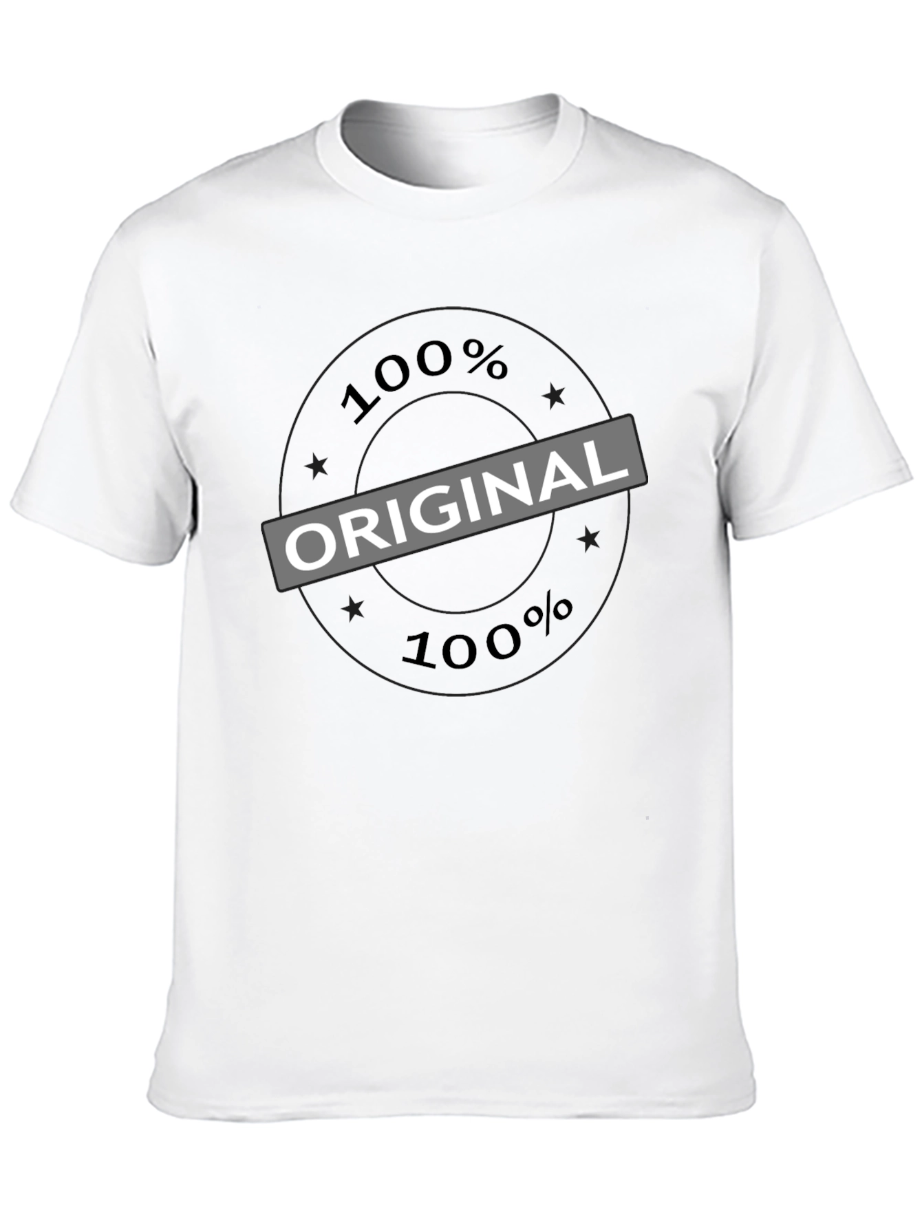 100% Original Black T-Shirt | Mens Fashion