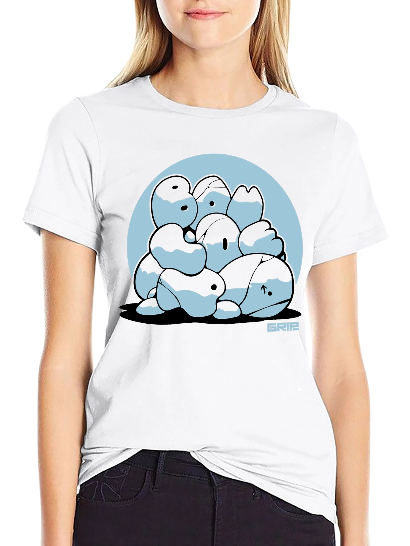 Abstract Graphic Print T-Shirt
