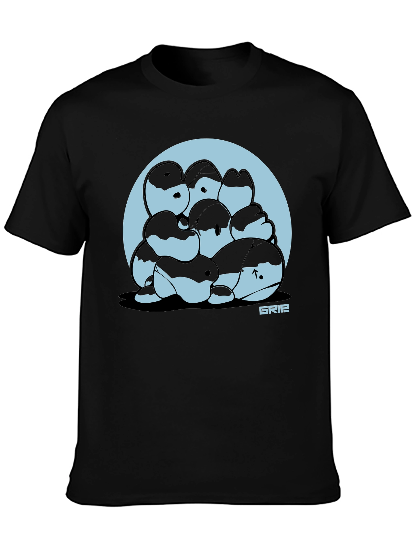 Abstract Graphic Print T-Shirt