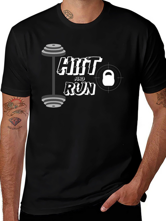 Hit and Run Workout T-Shirt - Fitness Apparel