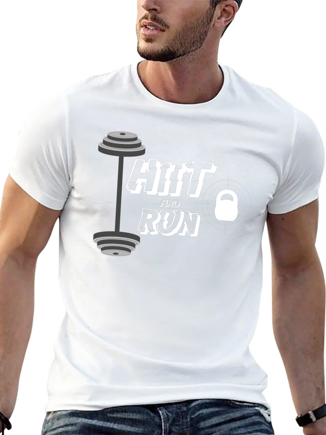 Hit and Run Workout T-Shirt - Fitness Apparel