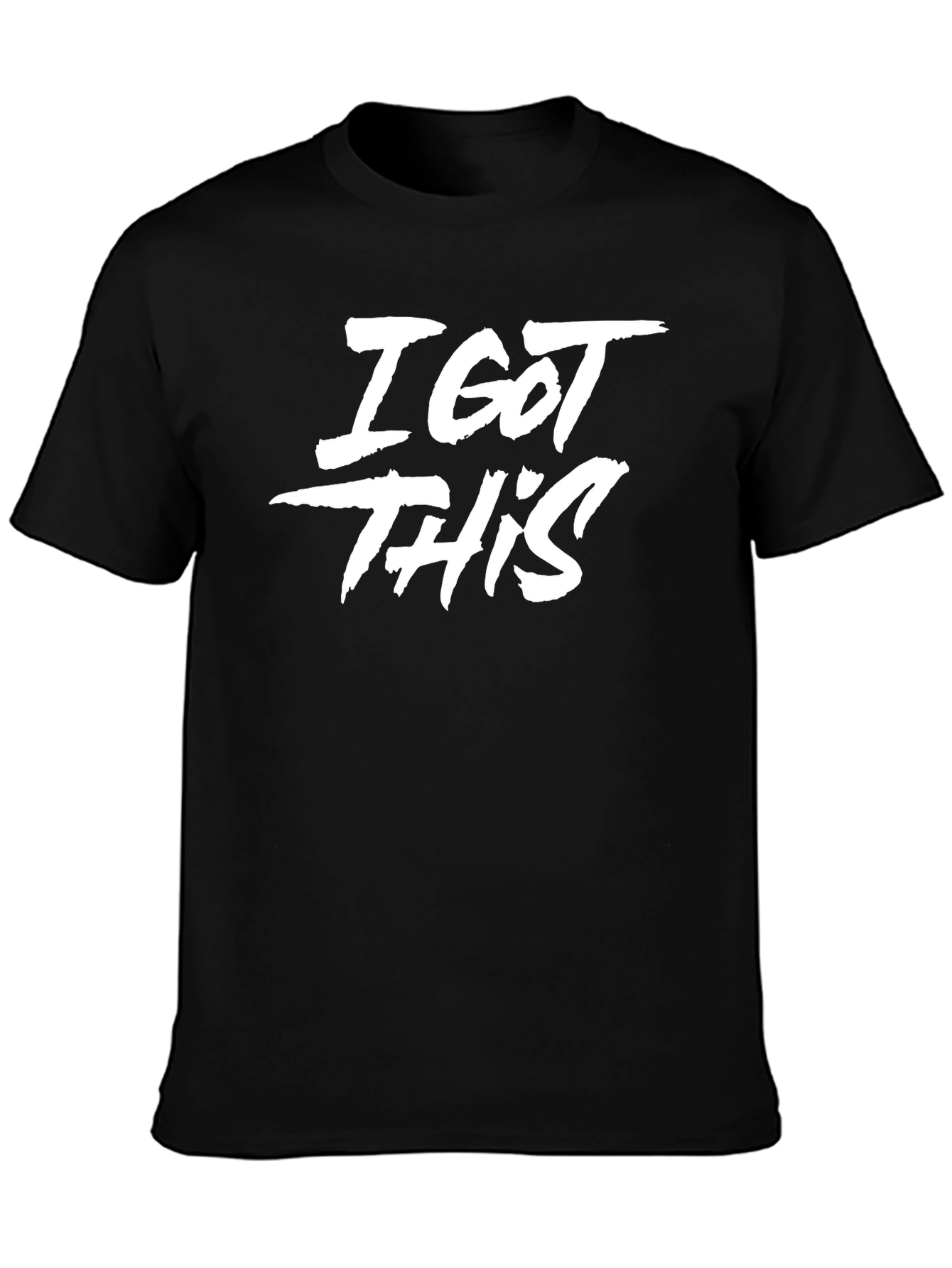 I Got This Graphic T-Shirt - Black Cotton Tee