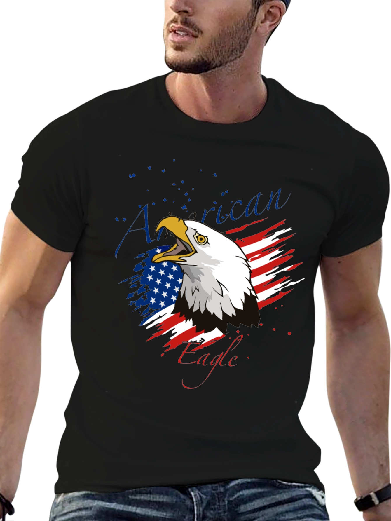 American Eagle Patriotic T-Shirt