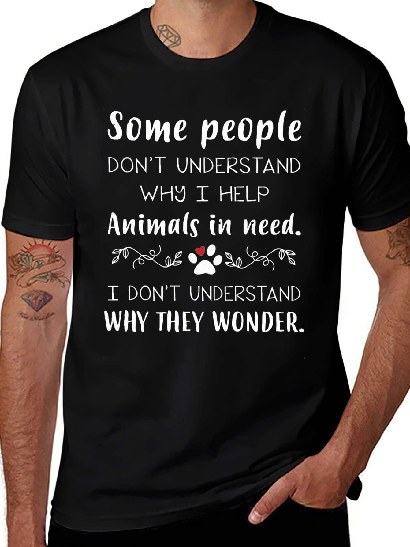 Animal Lover T-Shirt - Some People Dont Understand