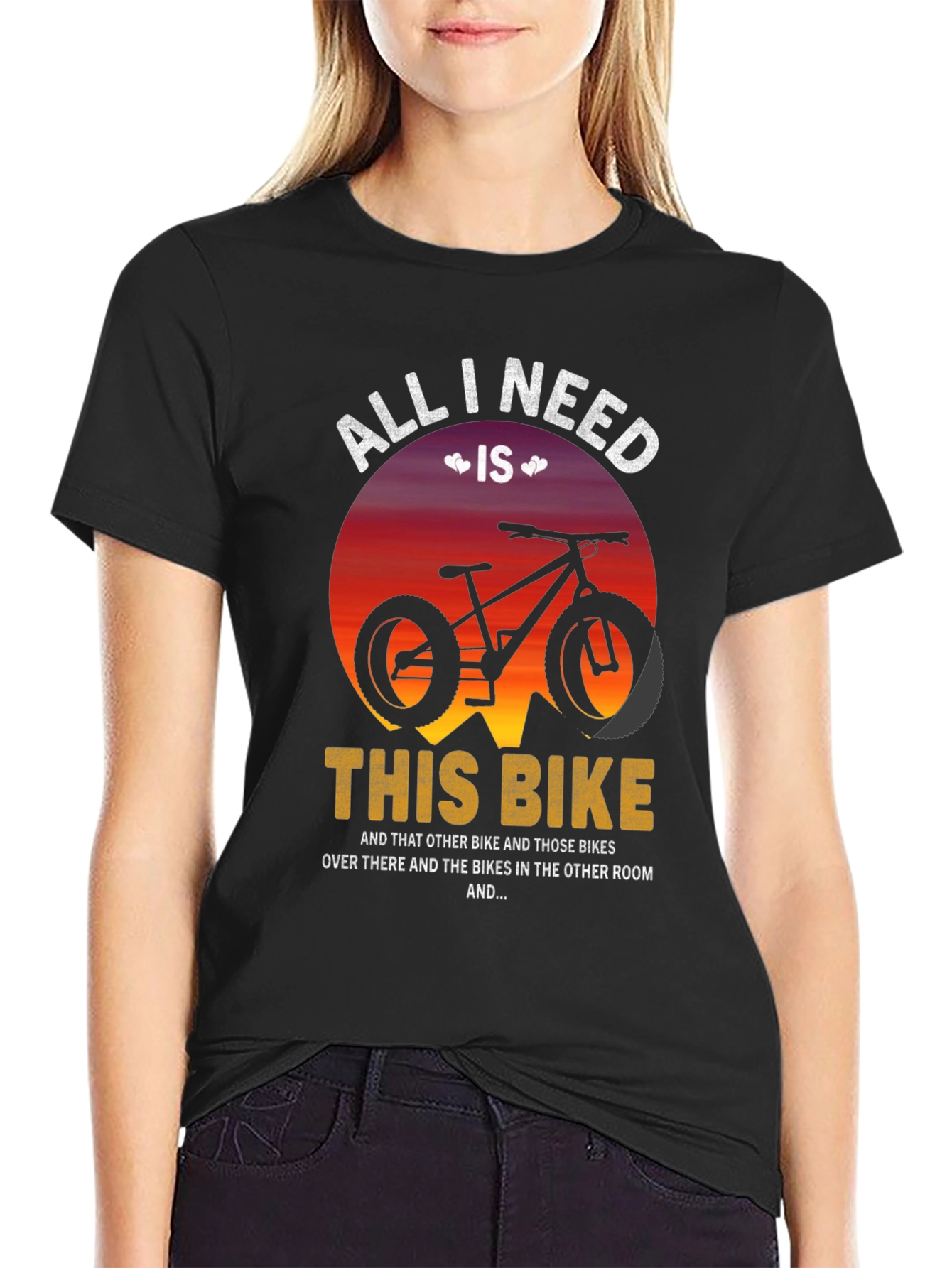 All I Need Is This Bike Graphic T-Shirt