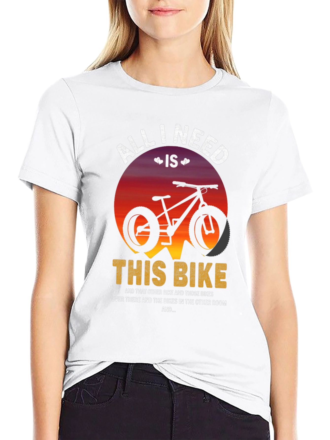 All I Need Is This Bike Graphic T-Shirt