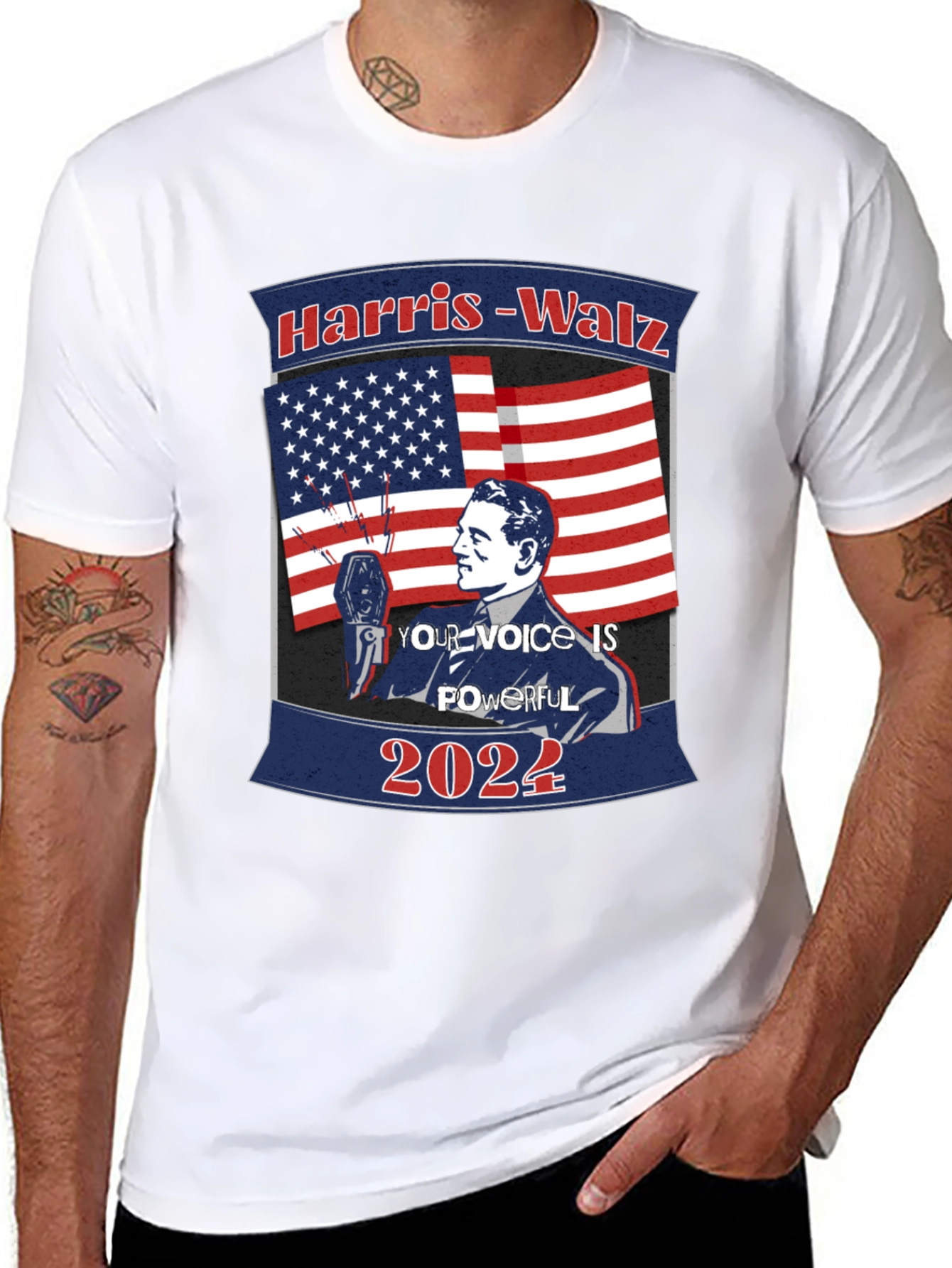 Harris-Walz 2024 Presidential T-Shirt