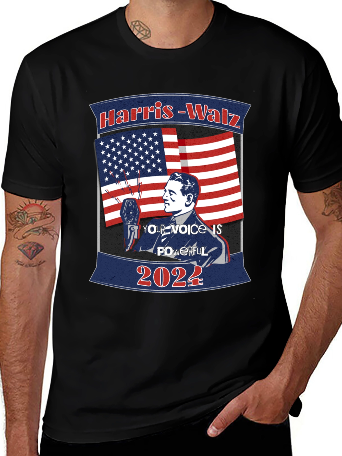 Harris-Walz 2024 Presidential T-Shirt