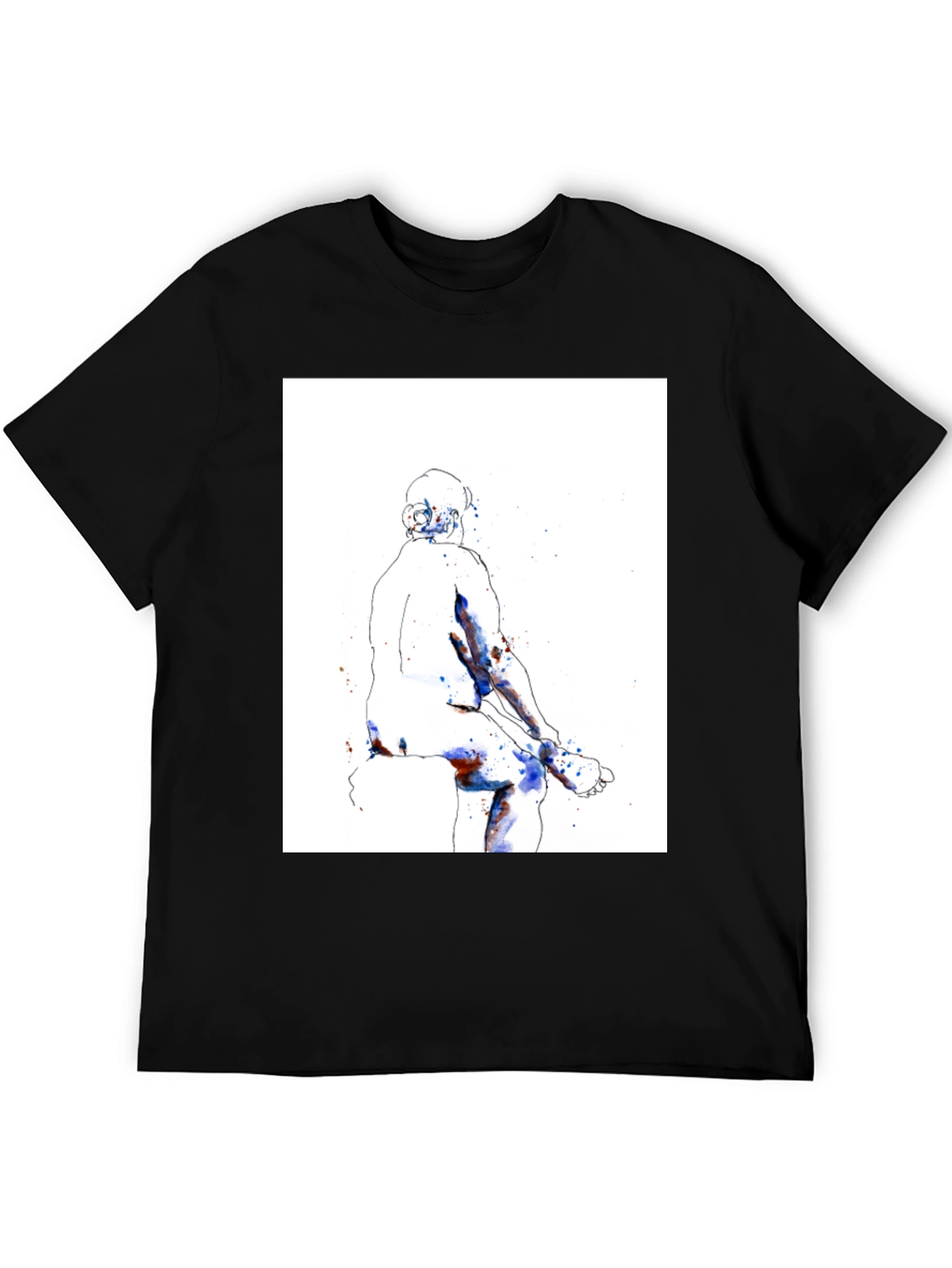 Abstract Body Art T-Shirt