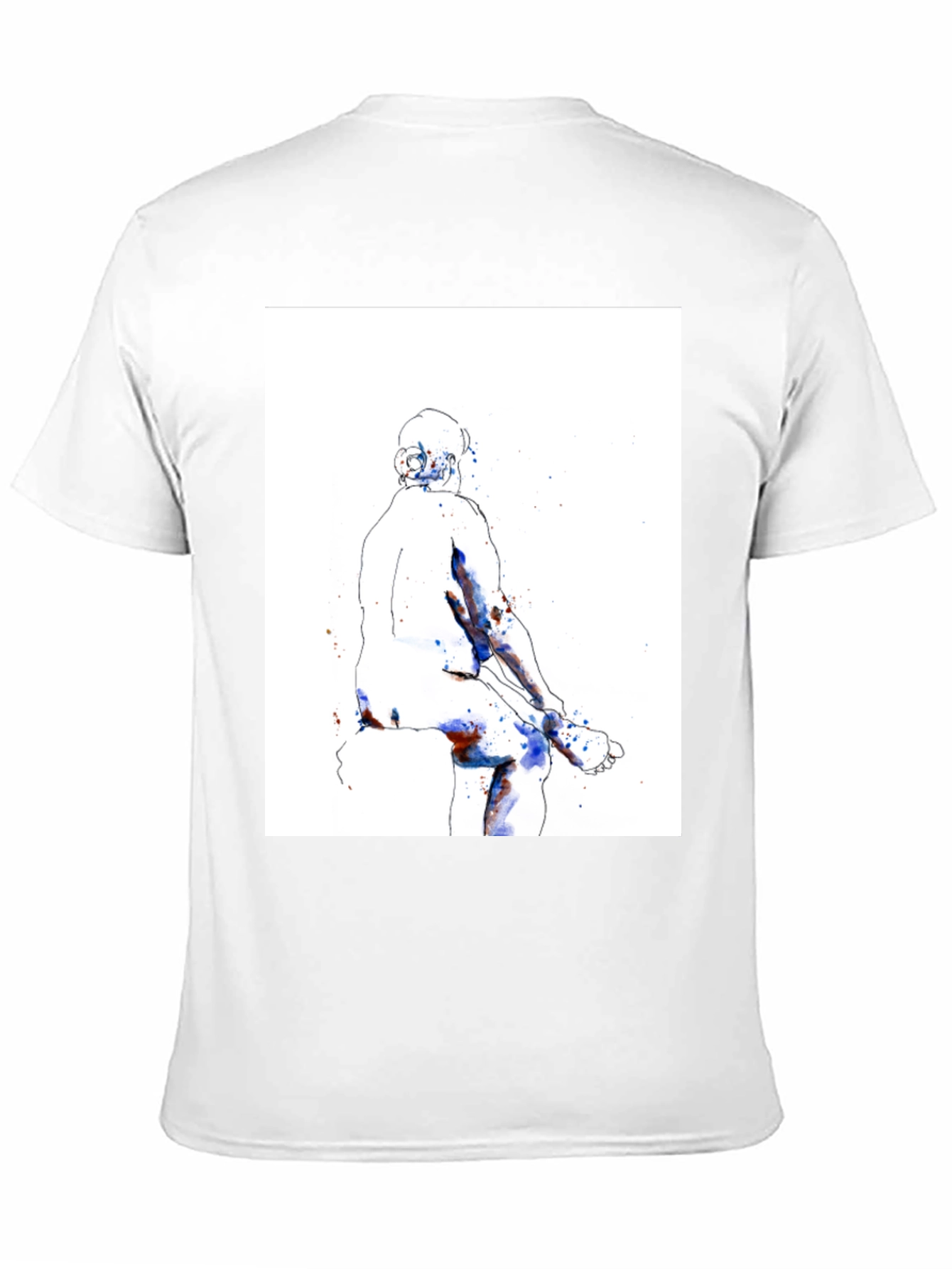 Abstract Body Art T-Shirt