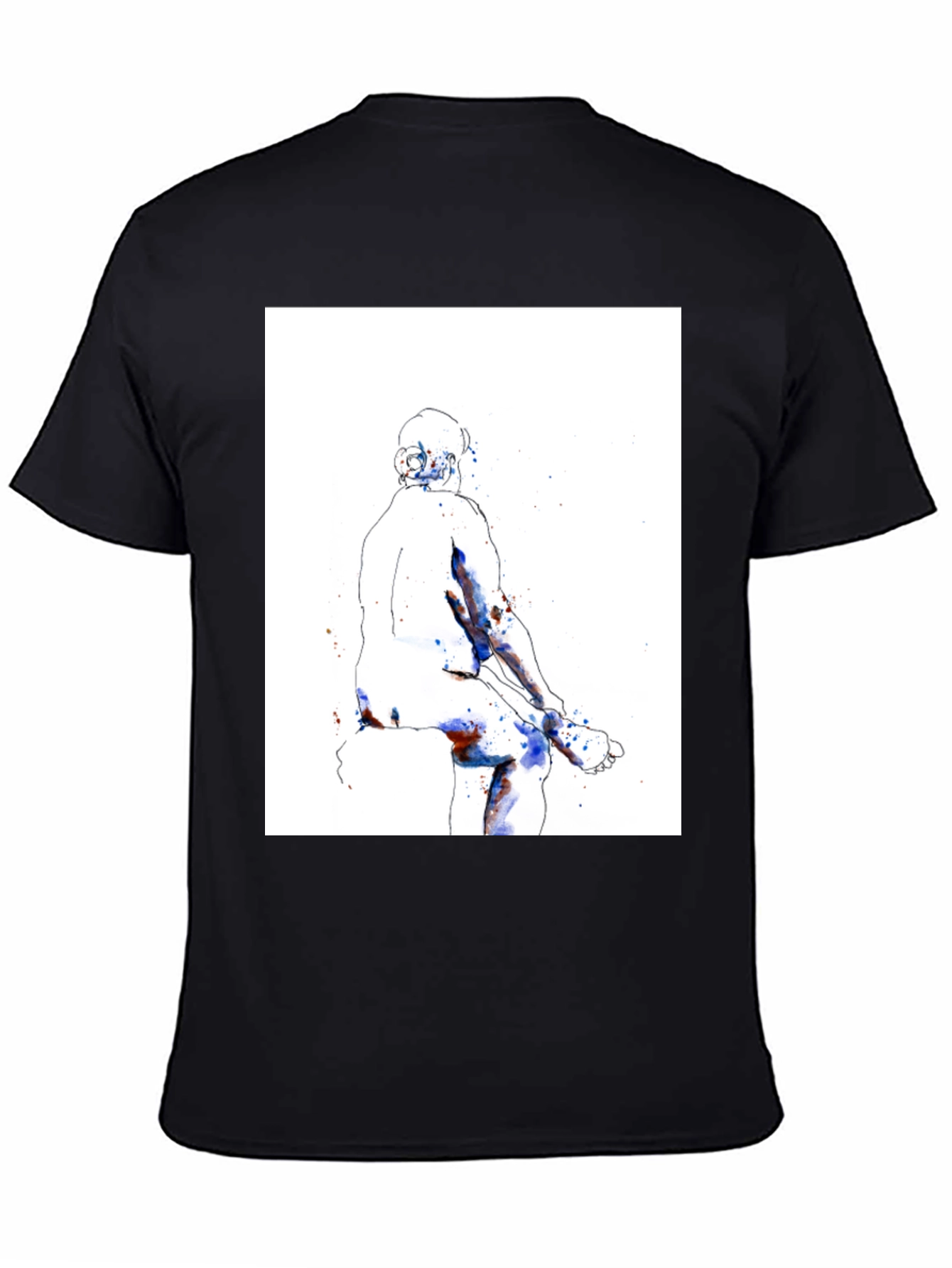 Abstract Body Art T-Shirt