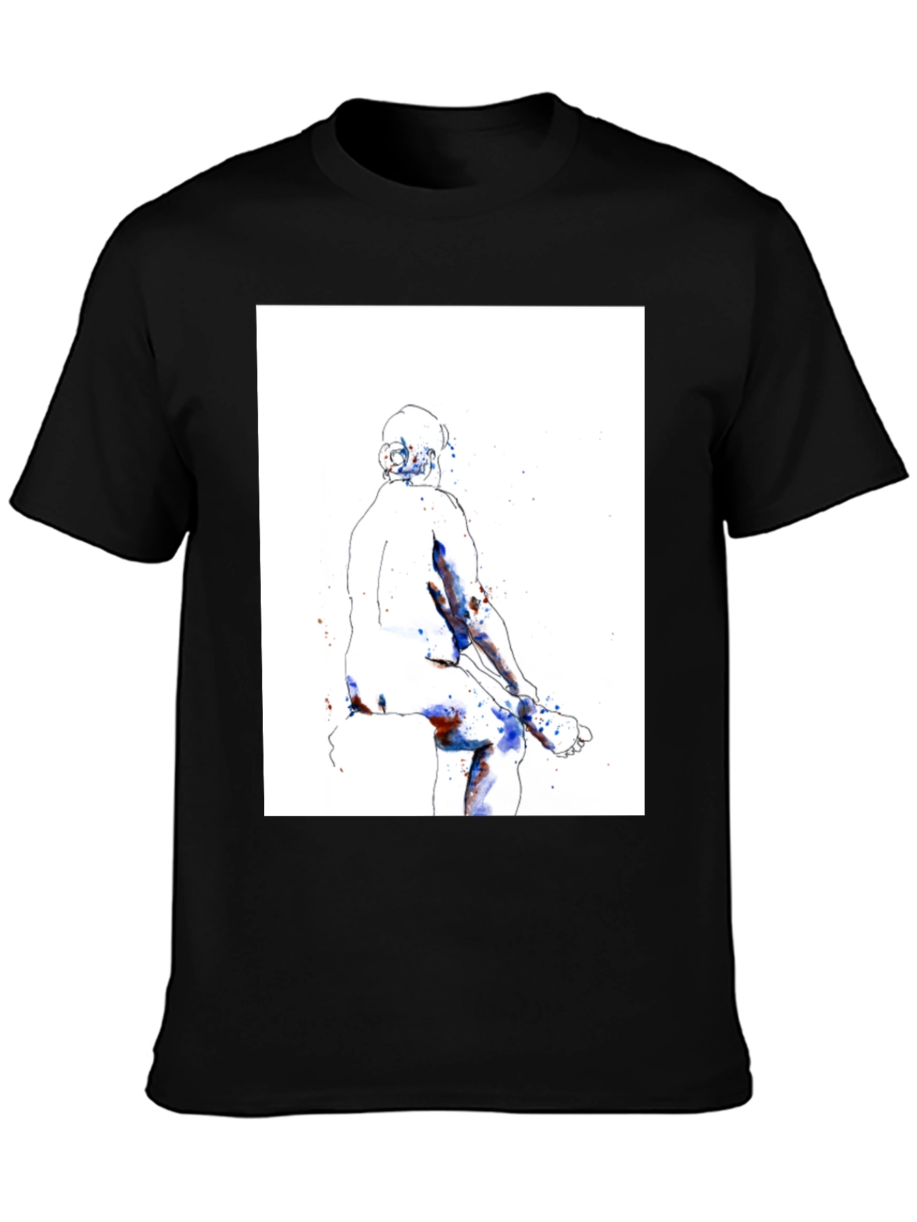 Abstract Body Art T-Shirt