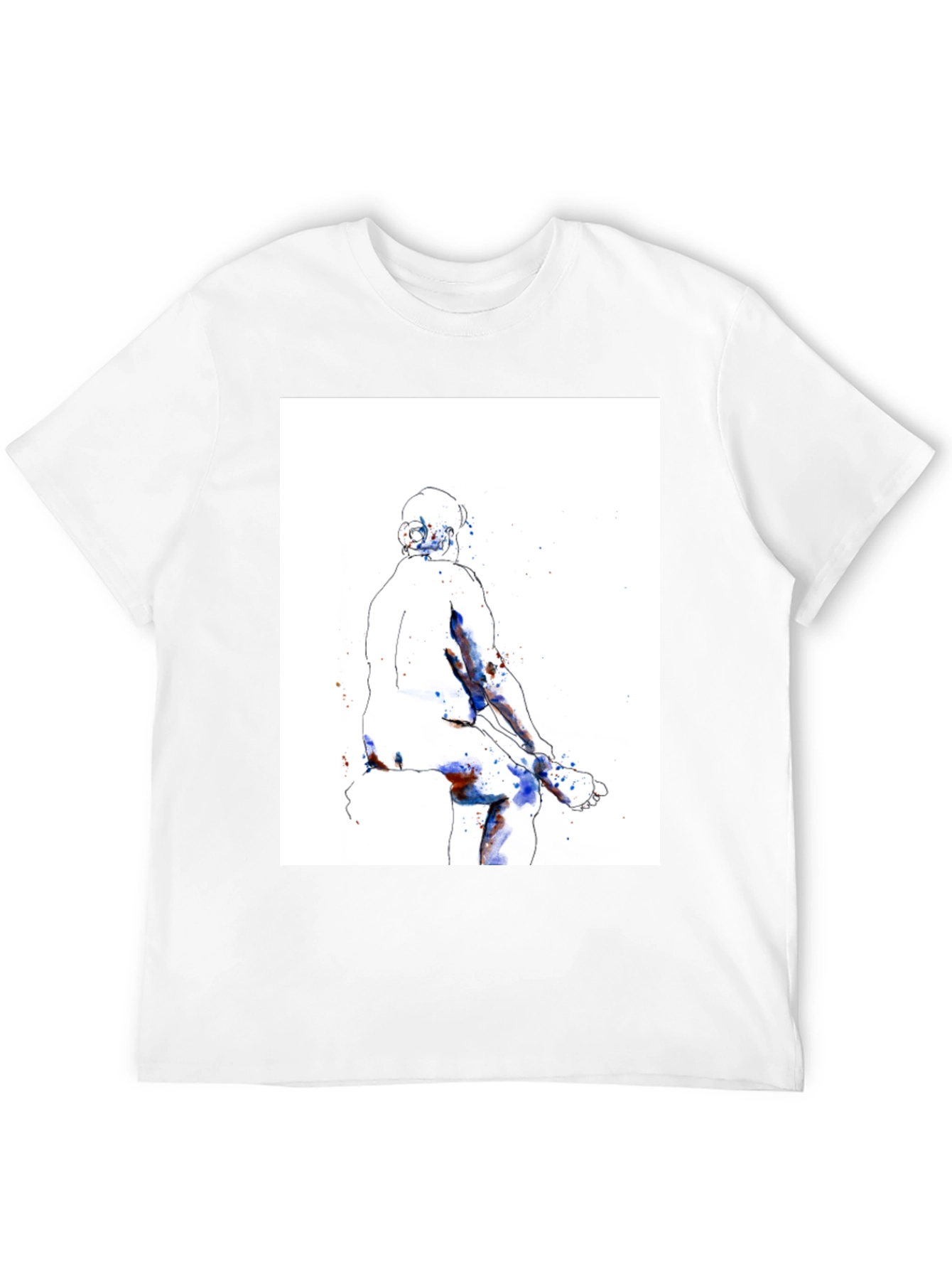 Abstract Body Art T-Shirt