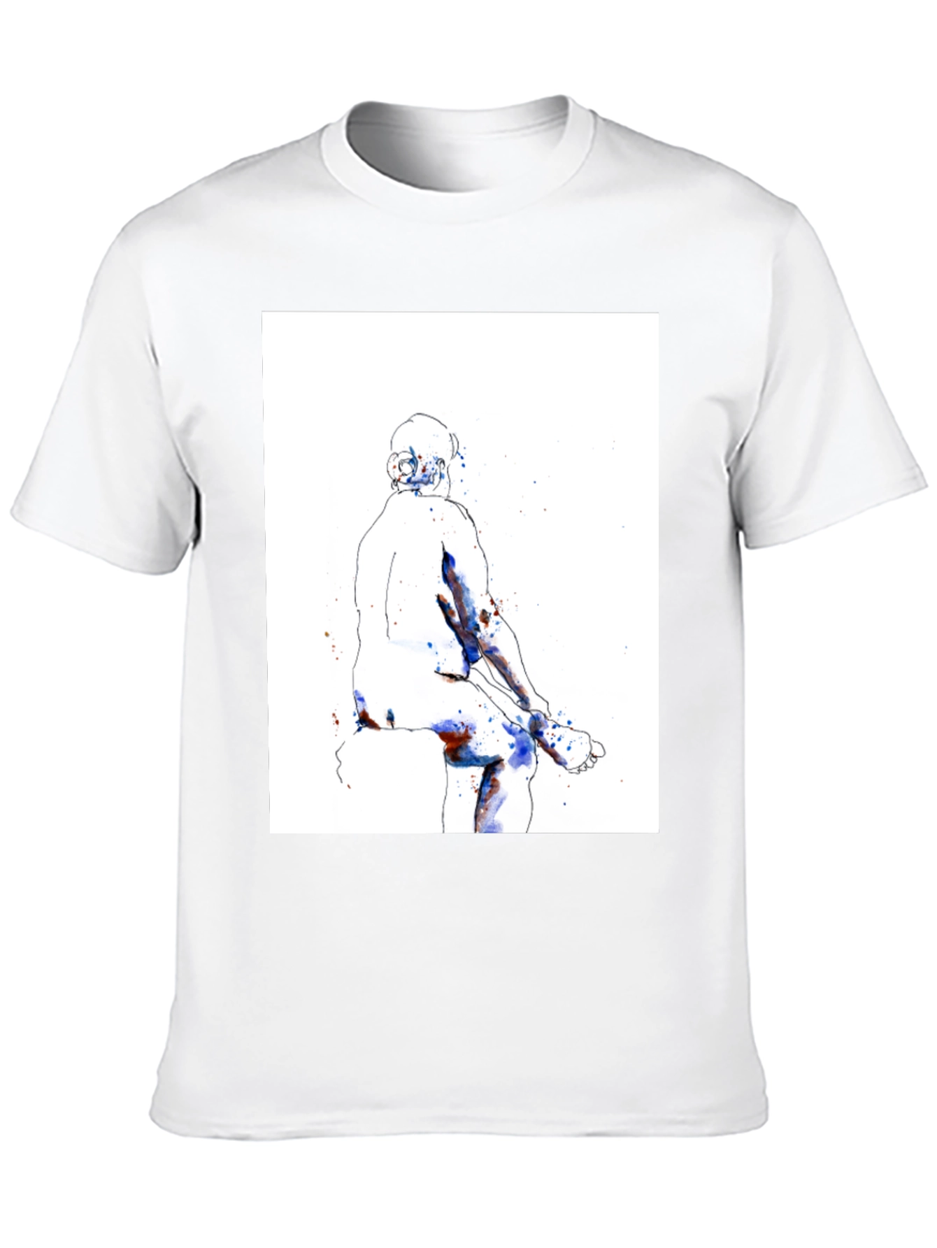 Abstract Body Art T-Shirt