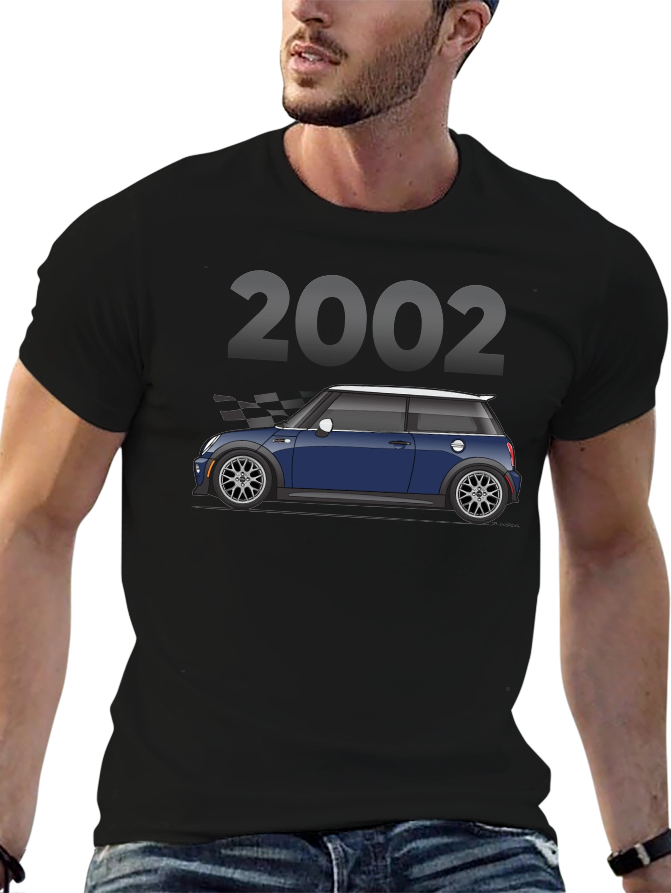 2002 Mini Cooper T-Shirt - Automotive Enthusiast Apparel