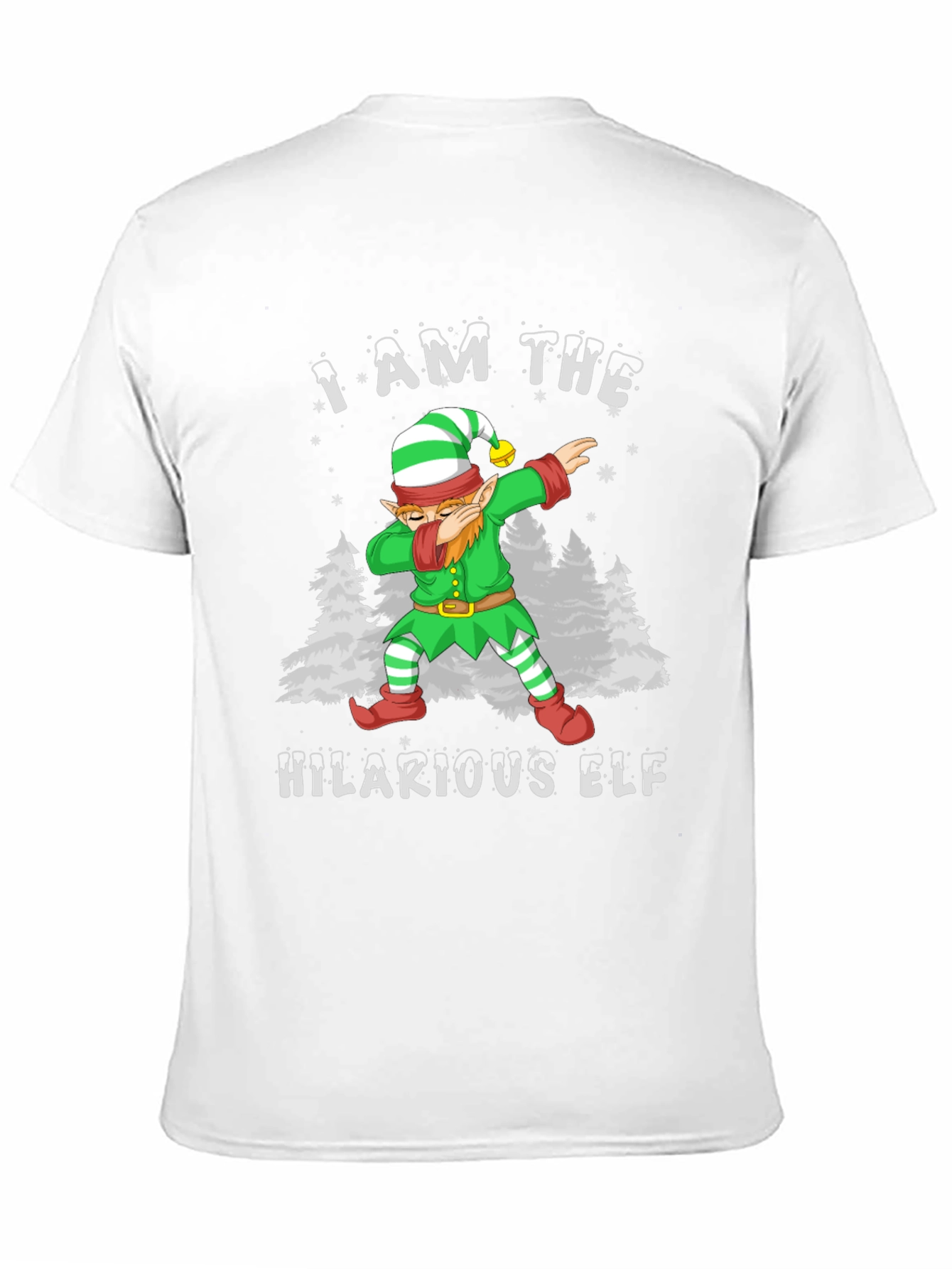 Humorous Holiday Elf Dab T-Shirt