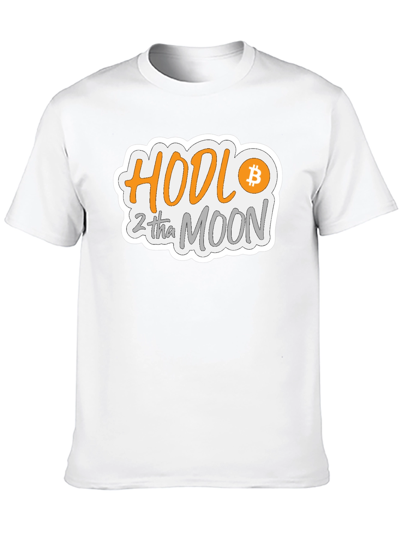 HODL 2 tha MOON Bitcoin Crypto T-Shirt