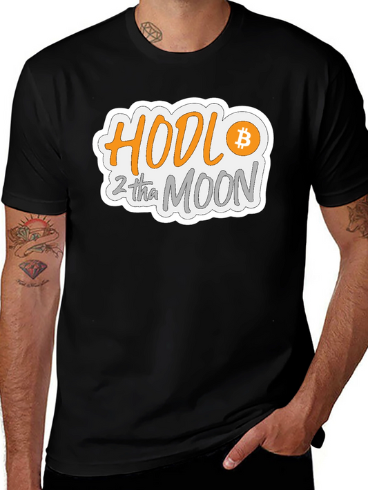 HODL 2 tha MOON Bitcoin Crypto T-Shirt
