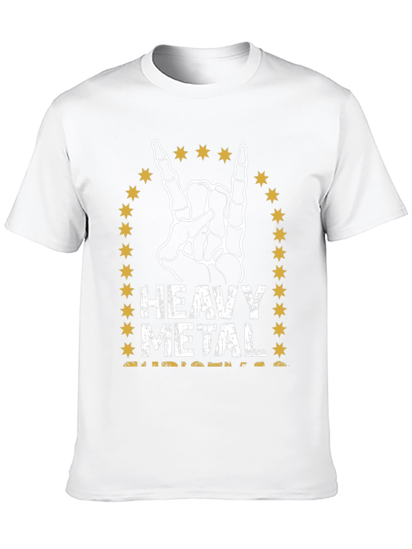 Heavy Metal Skeleton Hand T-Shirt