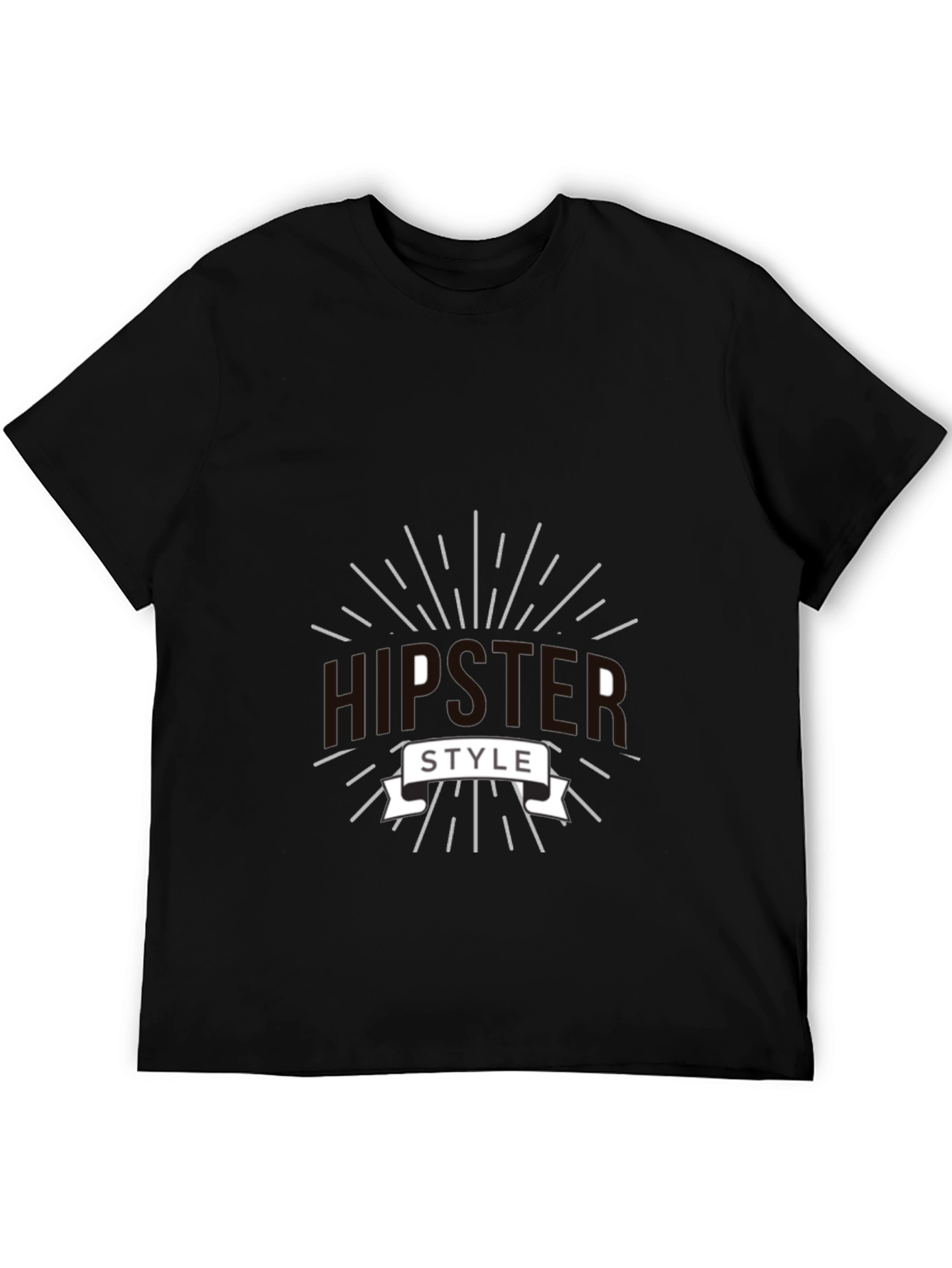 Hipster Style Graphic Tee - Modern Fashion