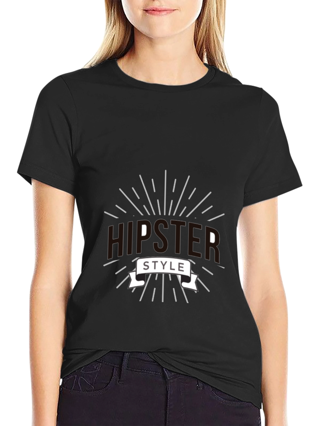 Hipster Style Graphic Tee - Modern Fashion