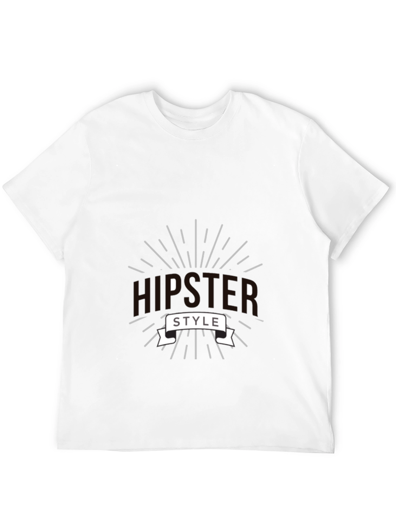 Hipster Style Graphic Tee - Modern Fashion