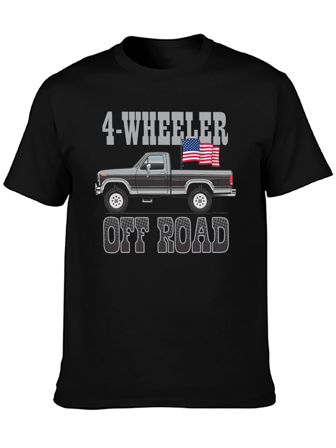 4-Wheeler Off Road Truck T-Shirt