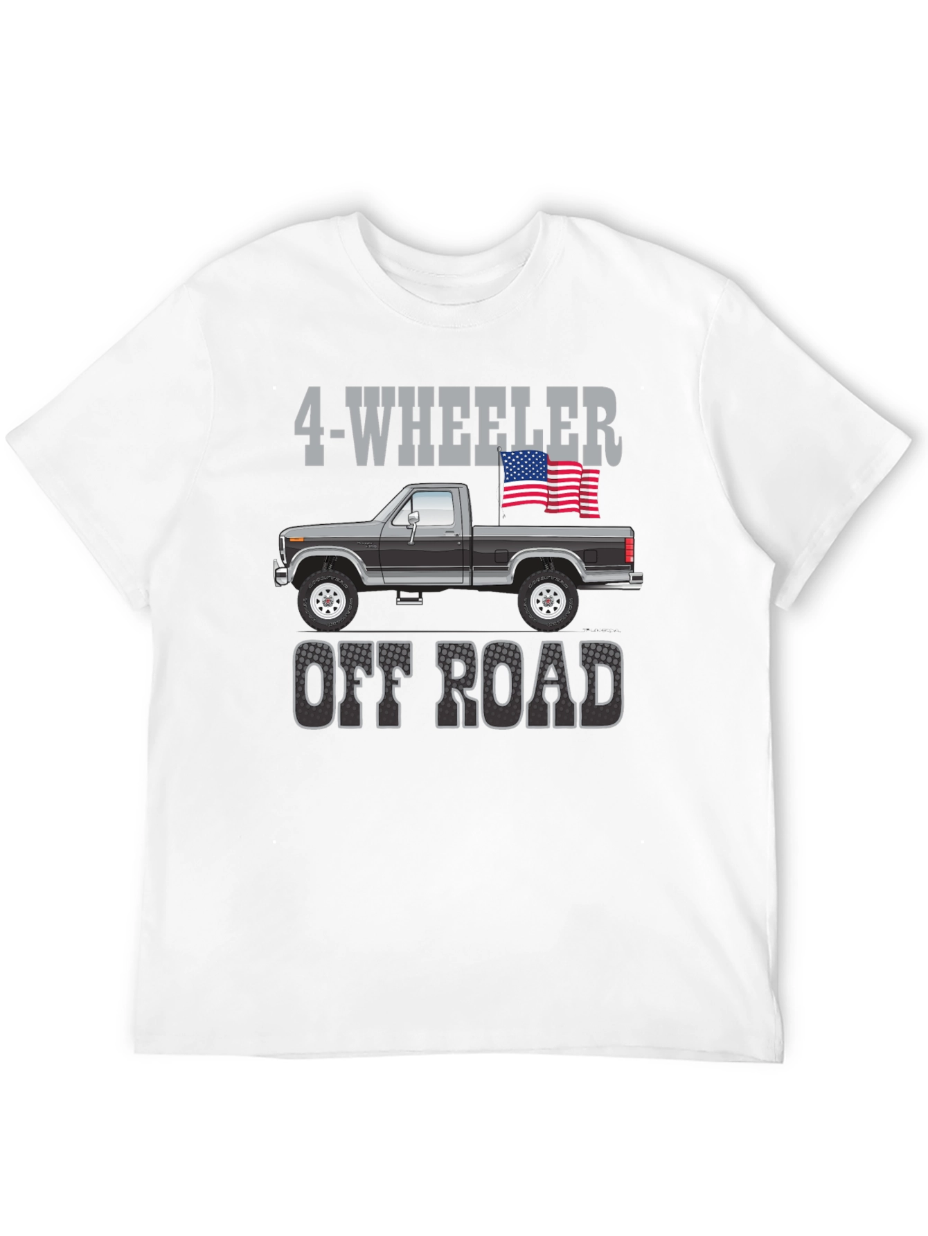 4-Wheeler Off Road Truck T-Shirt