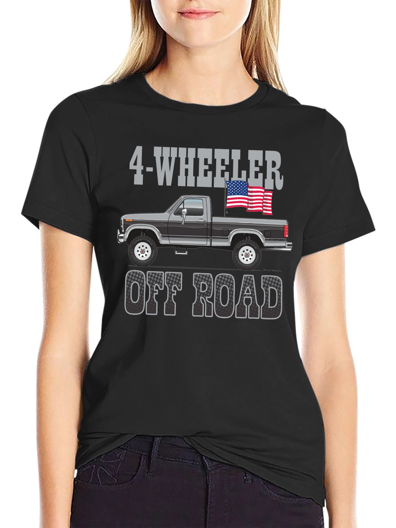 4-Wheeler Off Road Truck T-Shirt