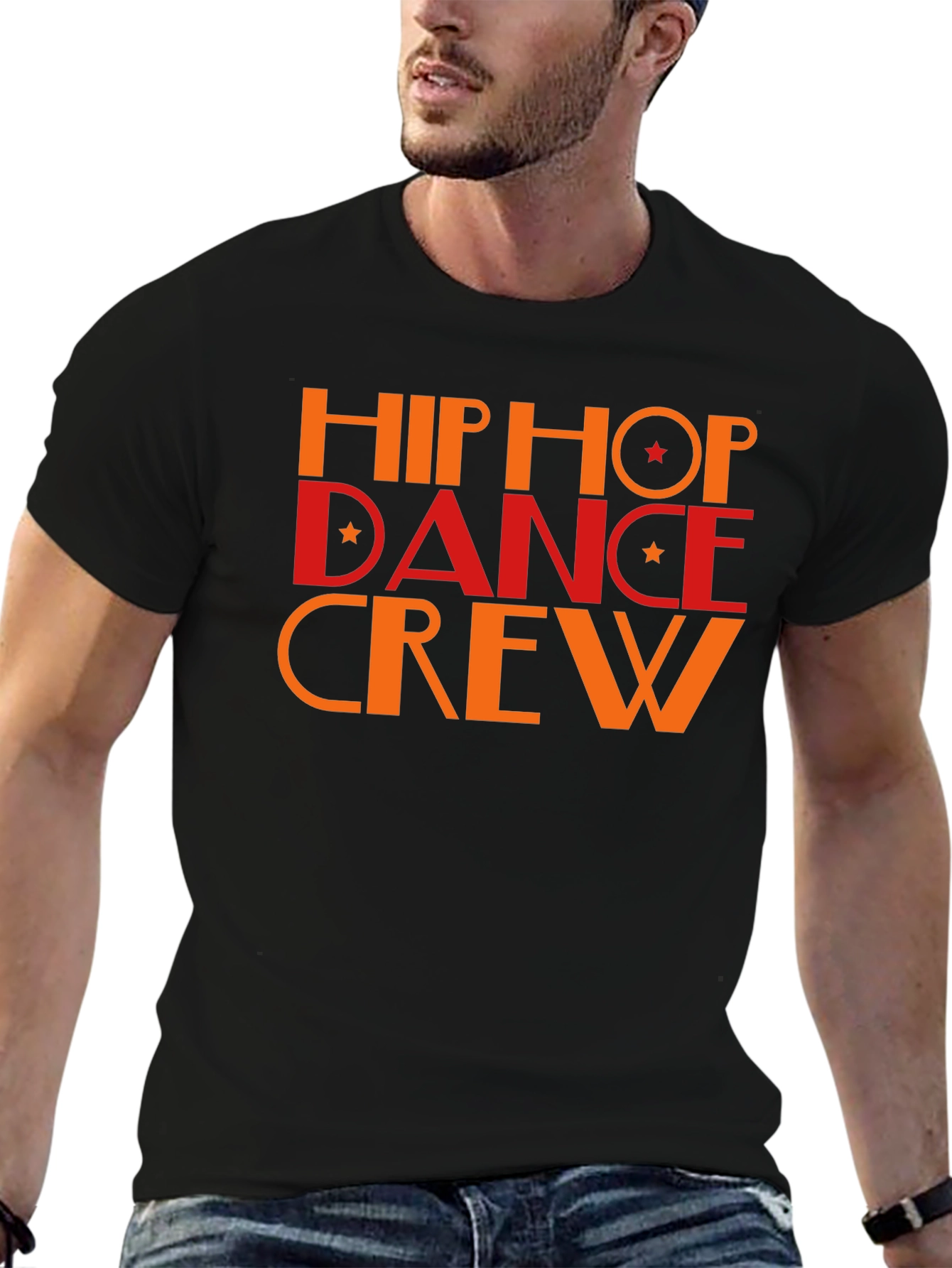 Hip Hop Dance Crew Black T-Shirt