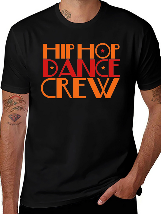 Hip Hop Dance Crew Black T-Shirt