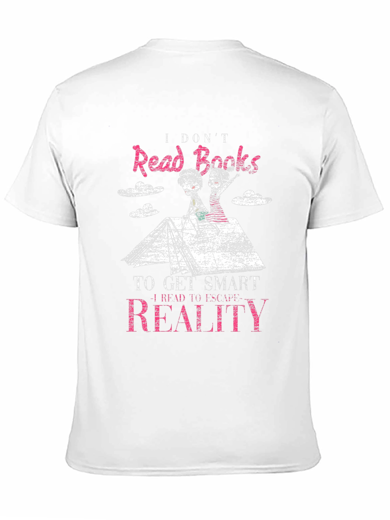 I Dont Read Books Graphic Tee