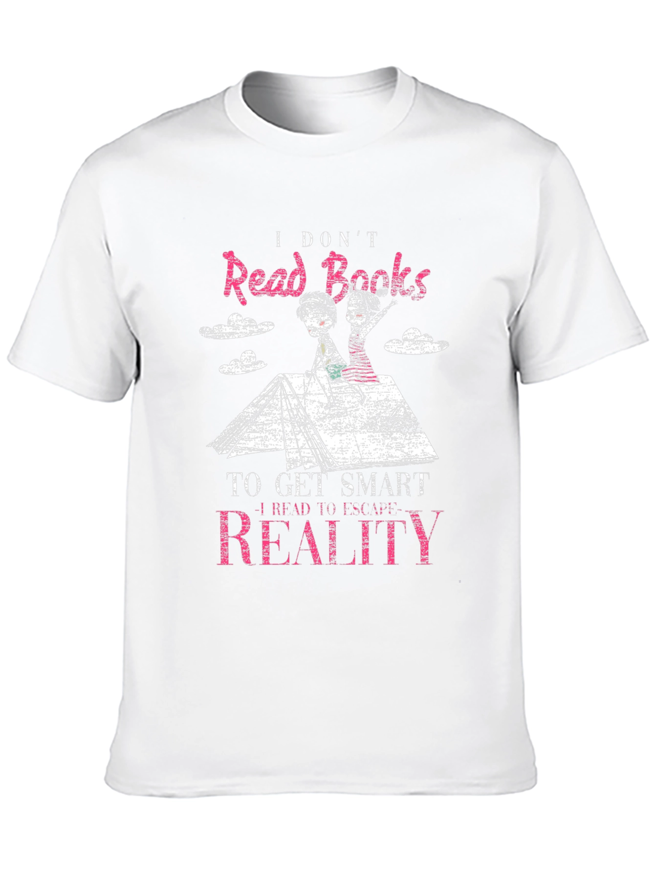 I Dont Read Books Graphic Tee