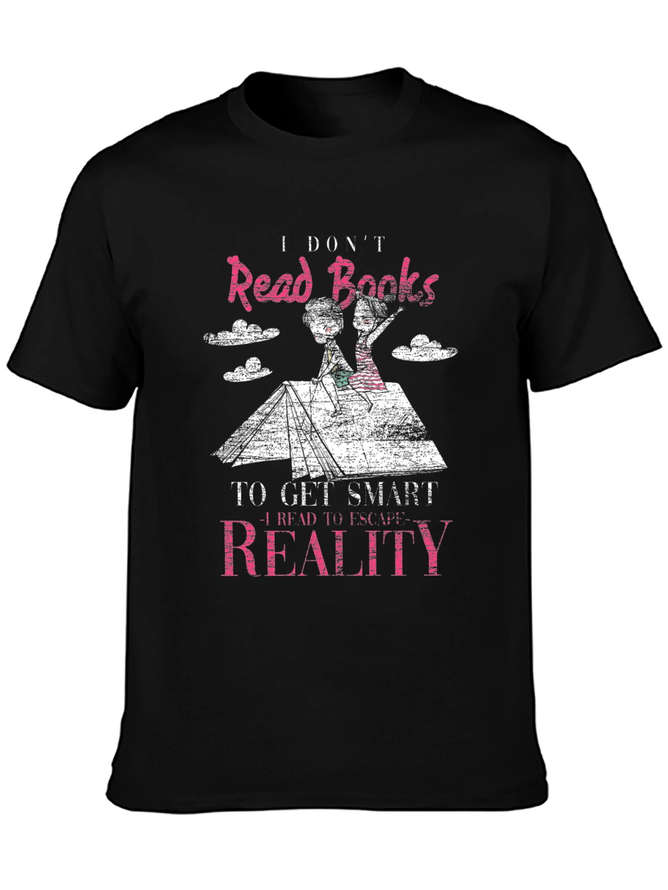 I Dont Read Books Graphic Tee