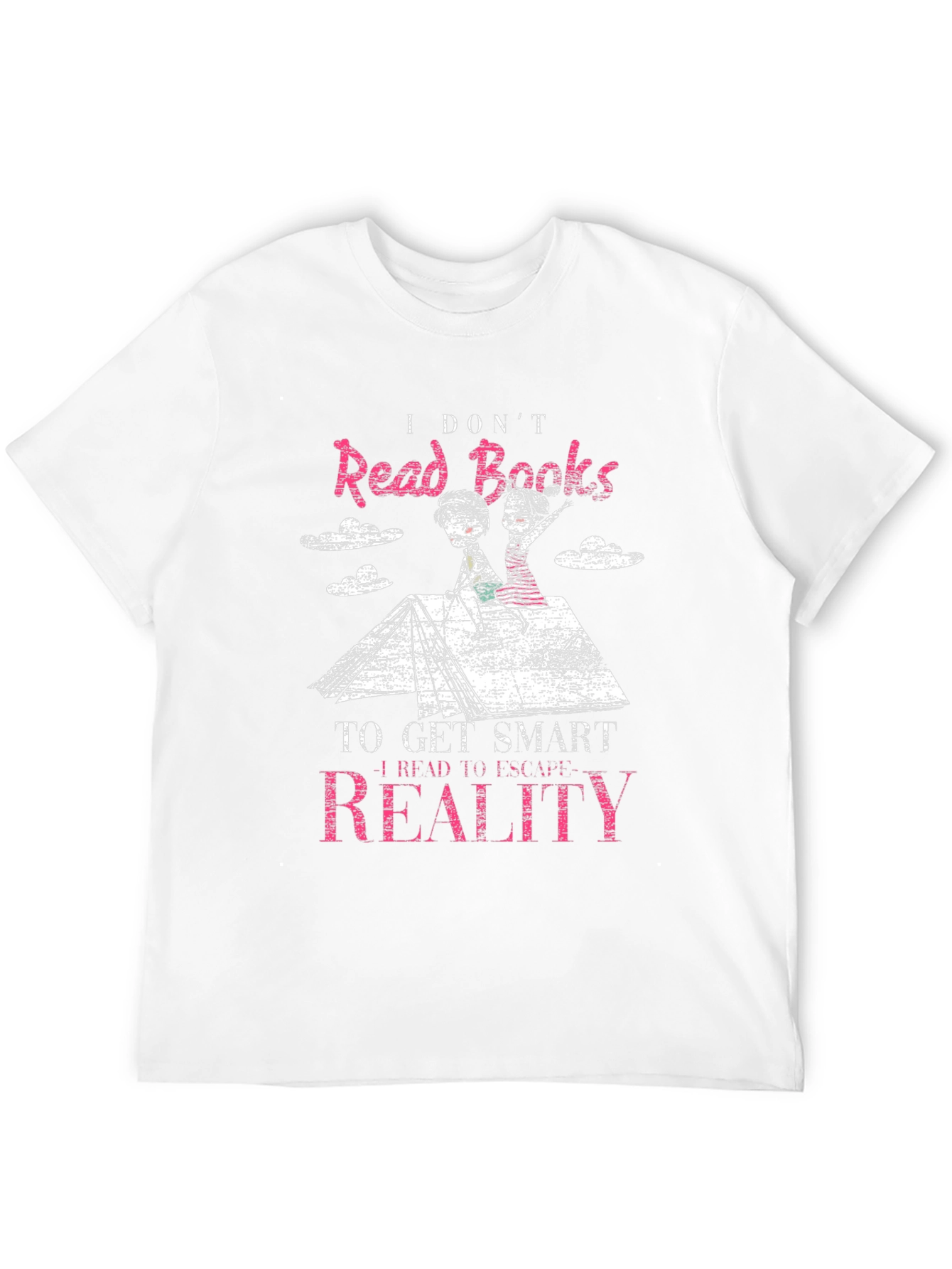 I Dont Read Books Graphic Tee