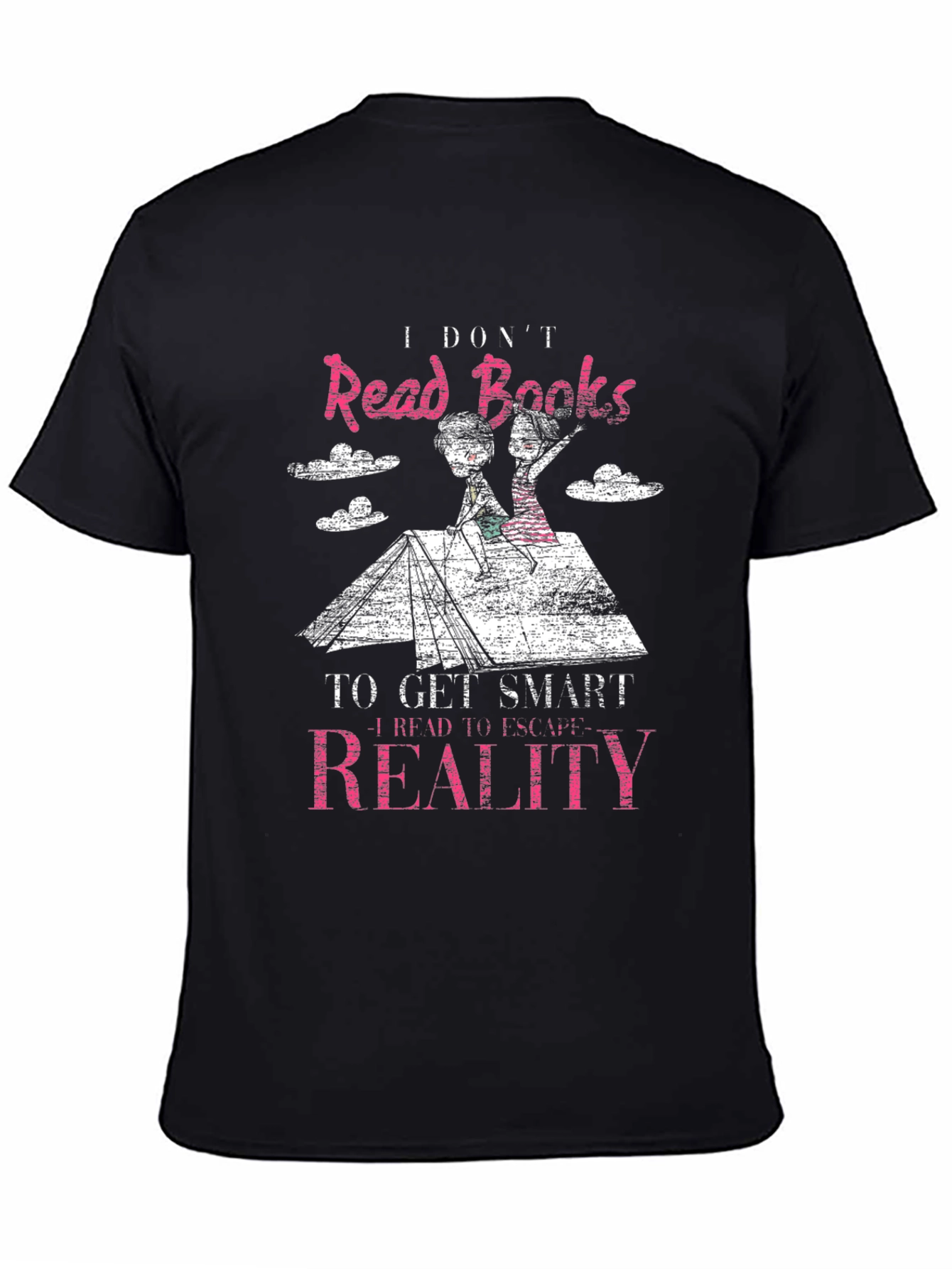 I Dont Read Books Graphic Tee